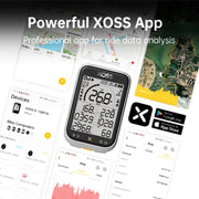 XOSS G+ Gen.3 GPS Bike Computer — 2.8 inch display GPS computer with IPX7 waterproofing
