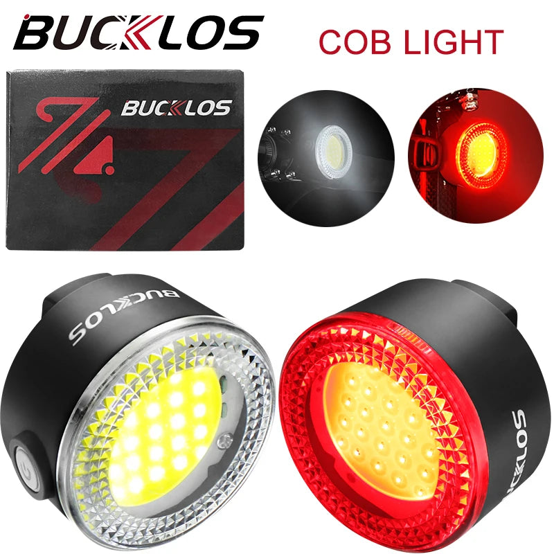 BUCKLOS COB Ultralight Bike Light