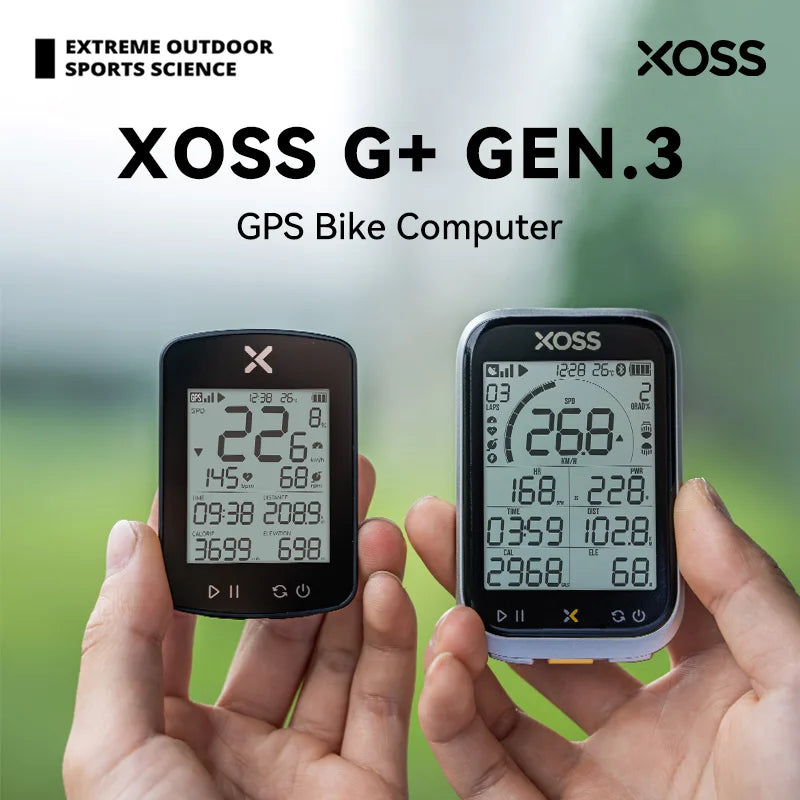 XOSS G+ Gen.3 GPS Bike Computer