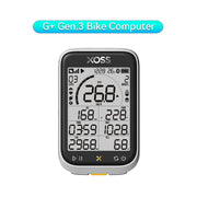 XOSS G+ Gen.3 GPS Bike Computer — 2.8 inch display GPS computer with IPX7 waterproofing