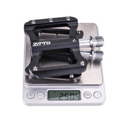 ZTTO JT06 flat pedal installed on bike