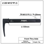 HEPPE Front Fork Thru Axle Skewer 15x100/15x110 - product photo 7