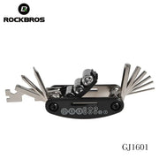 ROCKBROS 16-in-1 Multi-Tool Kit — compact Cr-Mo steel multi-tool