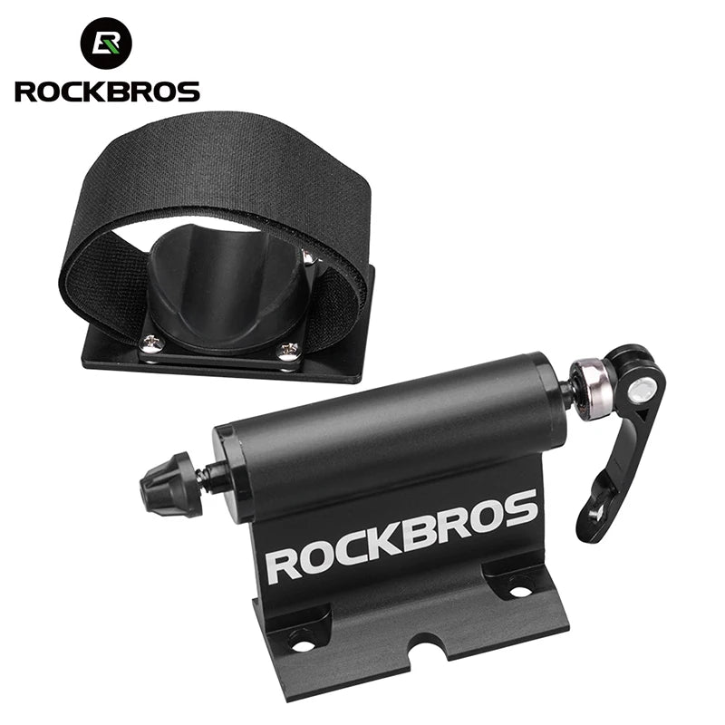 ROCKBROS roof-mount bike rack installed on a car roof, front view