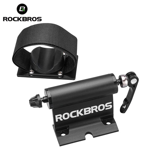 ROCKBROS roof-mount bike rack installed on a car roof, front view
