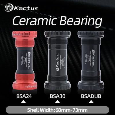 KACTUS Ceramic Bottom Bracket — BSA Thread Kit