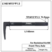 HEPPE Front Fork Thru Axle Skewer 15x100/15x110 - product photo 8