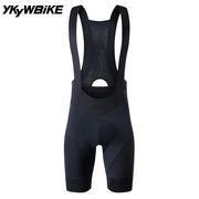 Padded cycling bib shorts in black