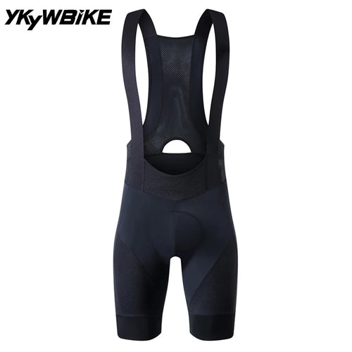 Padded cycling bib shorts in black