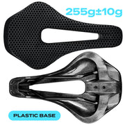 RYET 3D printed carbon fibre saddle carbon base finish
