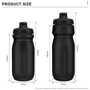 RIDERACE squeeze sports water bottle in bottle cage