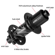 ARC MT009 BOOST MTB Hub Set - product photo 6