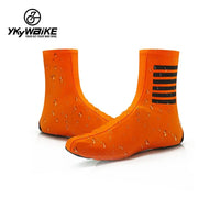 YKYWBIKE cycling overshoes - worn on shoe