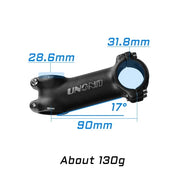 UNO Alloy MTB Stem — 35 degree 70mm compact option