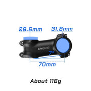 UNO Alloy MTB Stem — logo orientation when stem is angled up