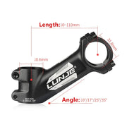 LUNJE stem length options detail