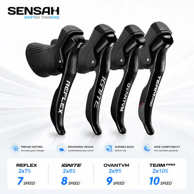 SENSAH STI Brake Shifter — Multi-Speed