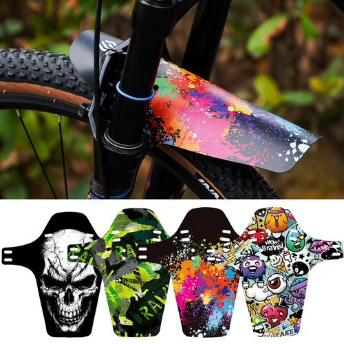 ENLEE Carbon-Look Tire Wing Fender - product photo 1