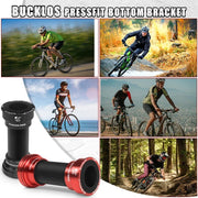 BUCKLOS BB86/92 bottom bracket installed on frame