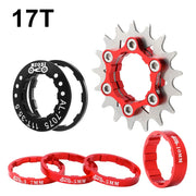 MUQZI cassette cog on MTB hub