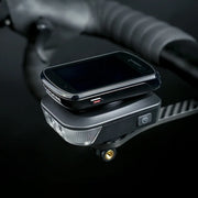 Ravemen FR500 bike light, stacking mount on bike computer