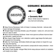 WALGUN BSA Threaded Bottom Bracket — threaded into a bottom bracket shell