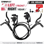 TANKE Hydraulic Disc Brake Set — bleed port detail on caliper