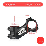 LUNJE stem cockpit fit example