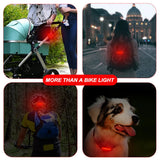 Compact USB Rechargeable Tail Light