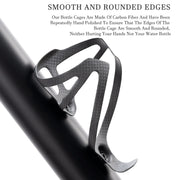 HUALONG 3K Carbon Fiber Bottle Cage — 16 gram lightweight design
