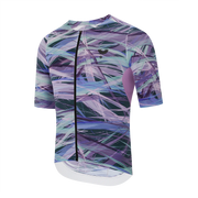 YKYWBIKE cycling jersey - purple colourway