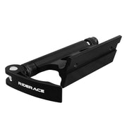 Fork mount roof bike rack - quick release clip detail