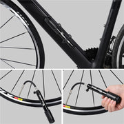 WEST BIKING mini bike pump 100PSI - mounting bracket detail