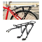 Disc-Brake Compatible Rear Cargo Rack — 25kg
