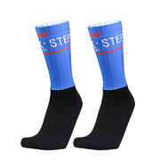 Seamless pro team cycling socks - colour range