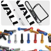 Colourful alloy steel stem bolt, green finish