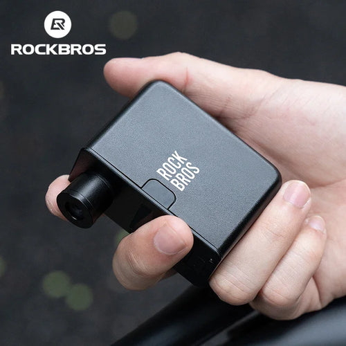 ROCKBROS mini electric bike pump - product photo