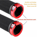 Double-Lock Aluminium Handlebar Grips