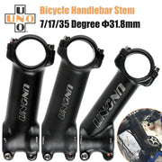 UNO Alloy MTB Stem — adjustable angle -7/17/35 degrees