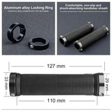 Double-Lock Aluminium Handlebar Grips