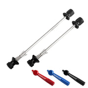RIDERACE Anti-Theft Quick Release Skewers — locking steel and aluminum alloy skewers