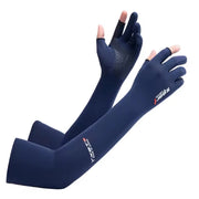 UV Sun Protection Cycling Gloves, Long Cuff