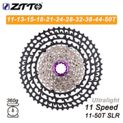 ZTTO Ultralight CNC Cassette — Wide Ratio — black SLR colour option