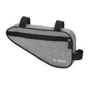 Triangle bag side profile on the frame