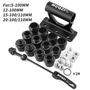 MUQZI fork mount bike rack - set of 6 configuration