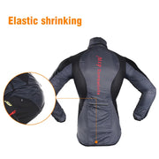 Cycling jacket packed down small