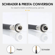WEST BIKING mini bike pump 100PSI - close-up detail