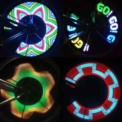 Waterproof LED Spoke Light — Wheel Valve Glow