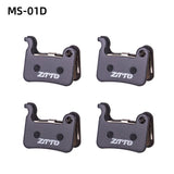 ZTTO Semi-Metallic Disc Brake Pads — 4 Pack