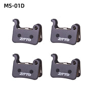 ZTTO Semi-Metallic Disc Brake Pads — pad thickness measured with calipers